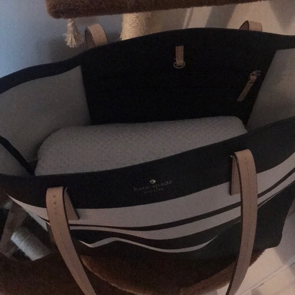 Kate Spade black and white tote bag - Picture 4 of 4